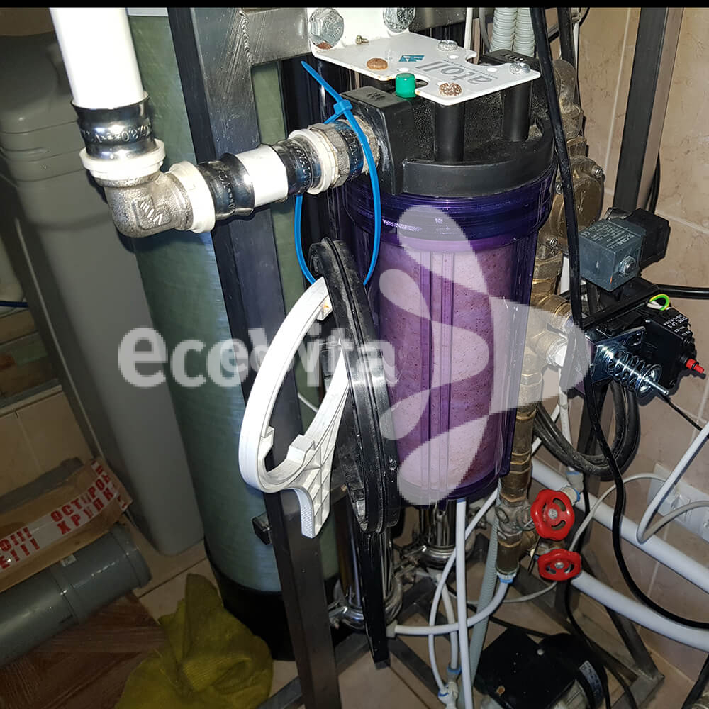 Сервисное обслуживание фильтров в коттедже в КП Лесной парк