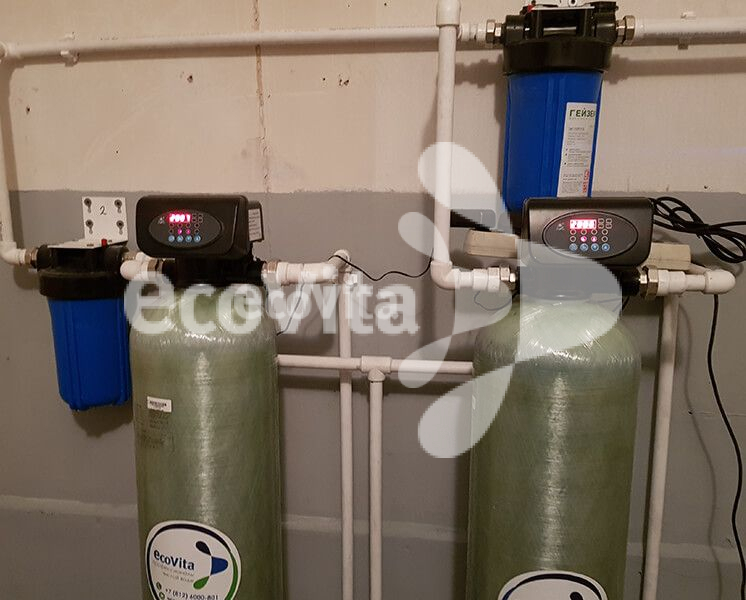 Система очистки воды для загородного дома пос. Бородинское