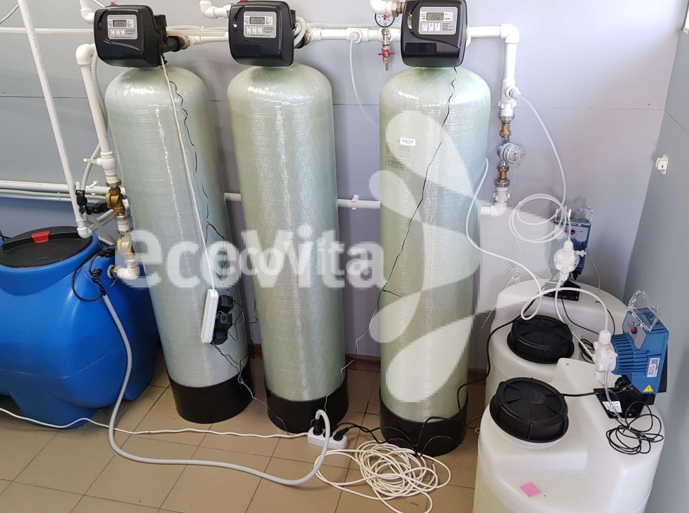 Система очистки воды из поверхностного источника для частного дома в г. Сясьстрой