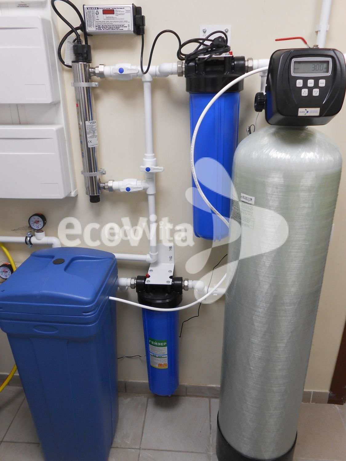  Система умягчения коттеджный поселок Петергоф-Сити