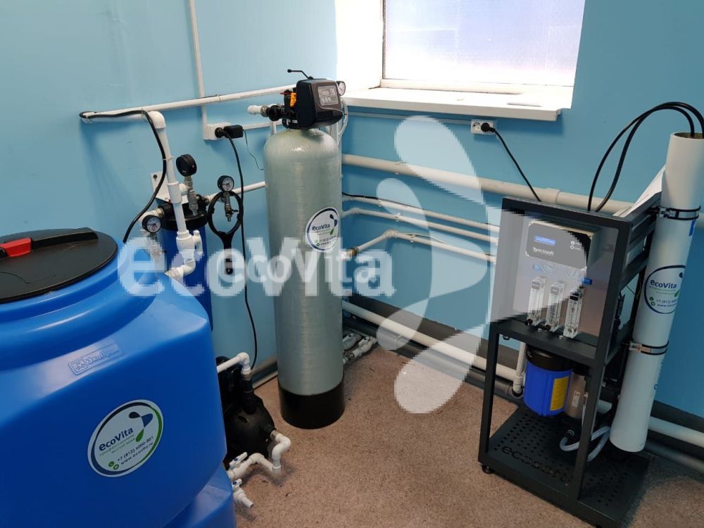 Система обессоливания воды для гальванического производства