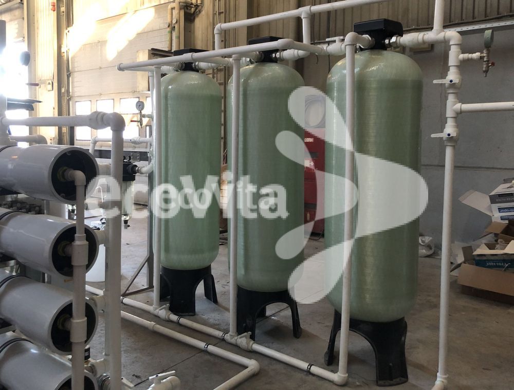 Система очистки воды на производстве стройматериалов