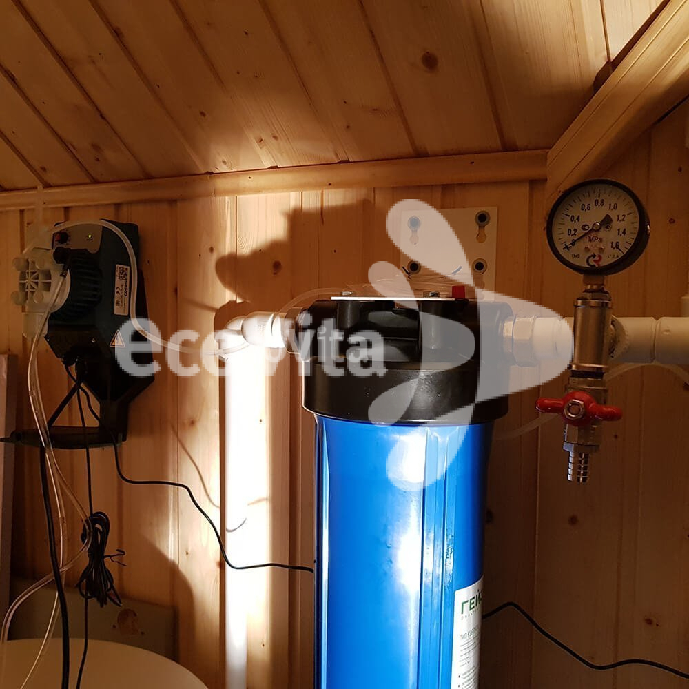 Система обезжелезивания для загородного дома в д. Натальевка