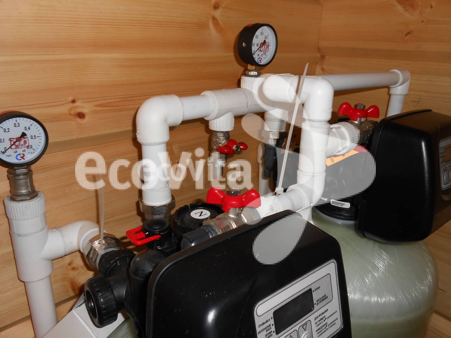 Система очистки воды для загородного дома п. Комарово