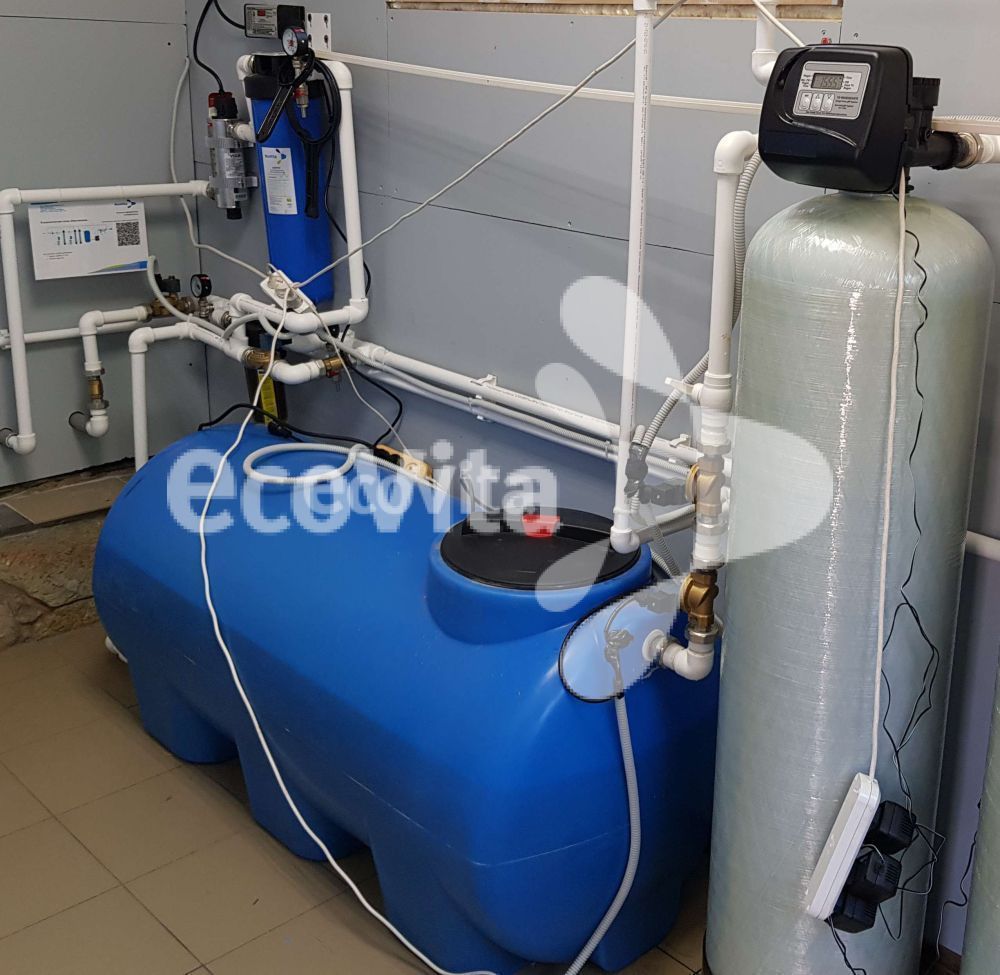 Система очистки воды из поверхностного источника для частного дома в г. Сясьстрой