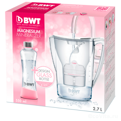 BWT Пингвин белый + бутылка