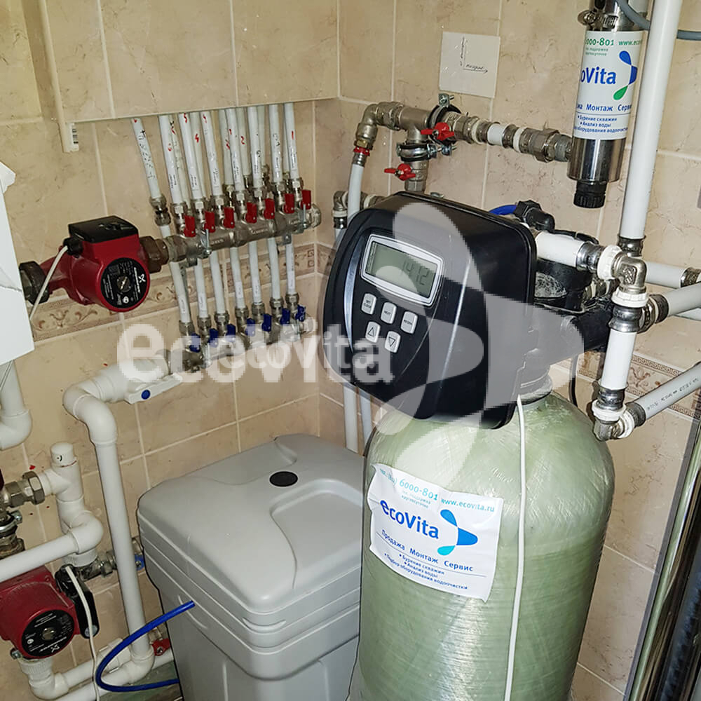 Сервисное обслуживание фильтров в коттедже в КП Лесной парк