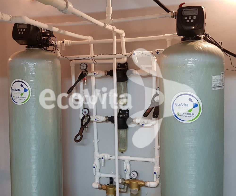 Система очистки воды в многоквартирном доме г. Санкт-Петербург