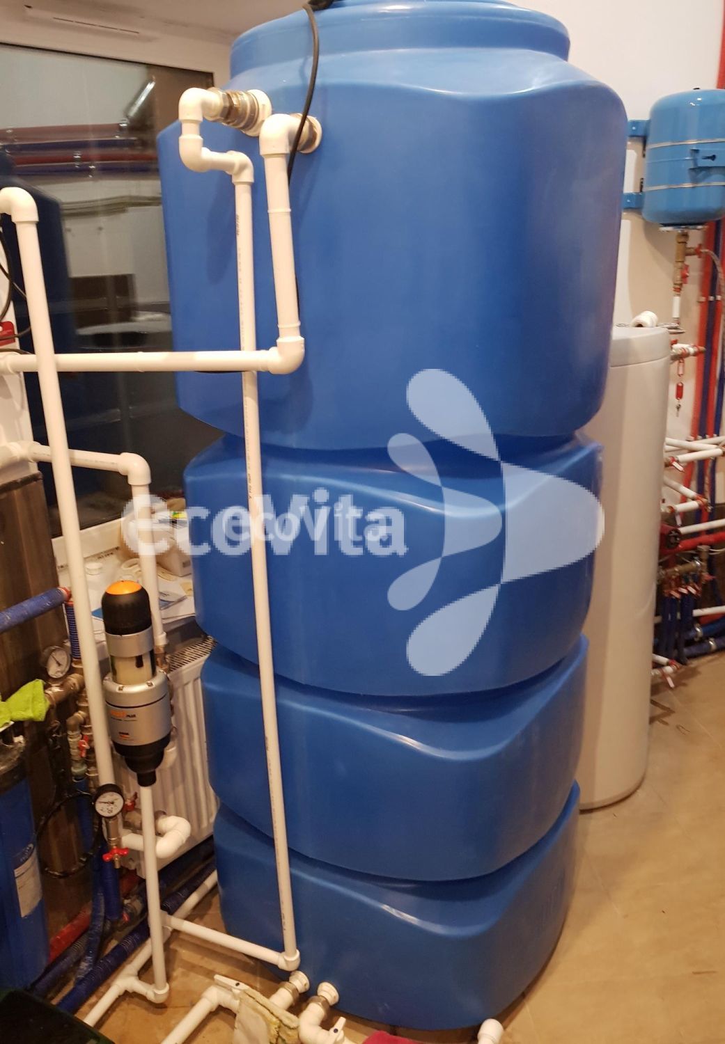 Система обратного осмоса в коттедже п. Ропша