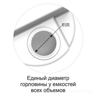 Горловина дозировочной емкости 500 литров