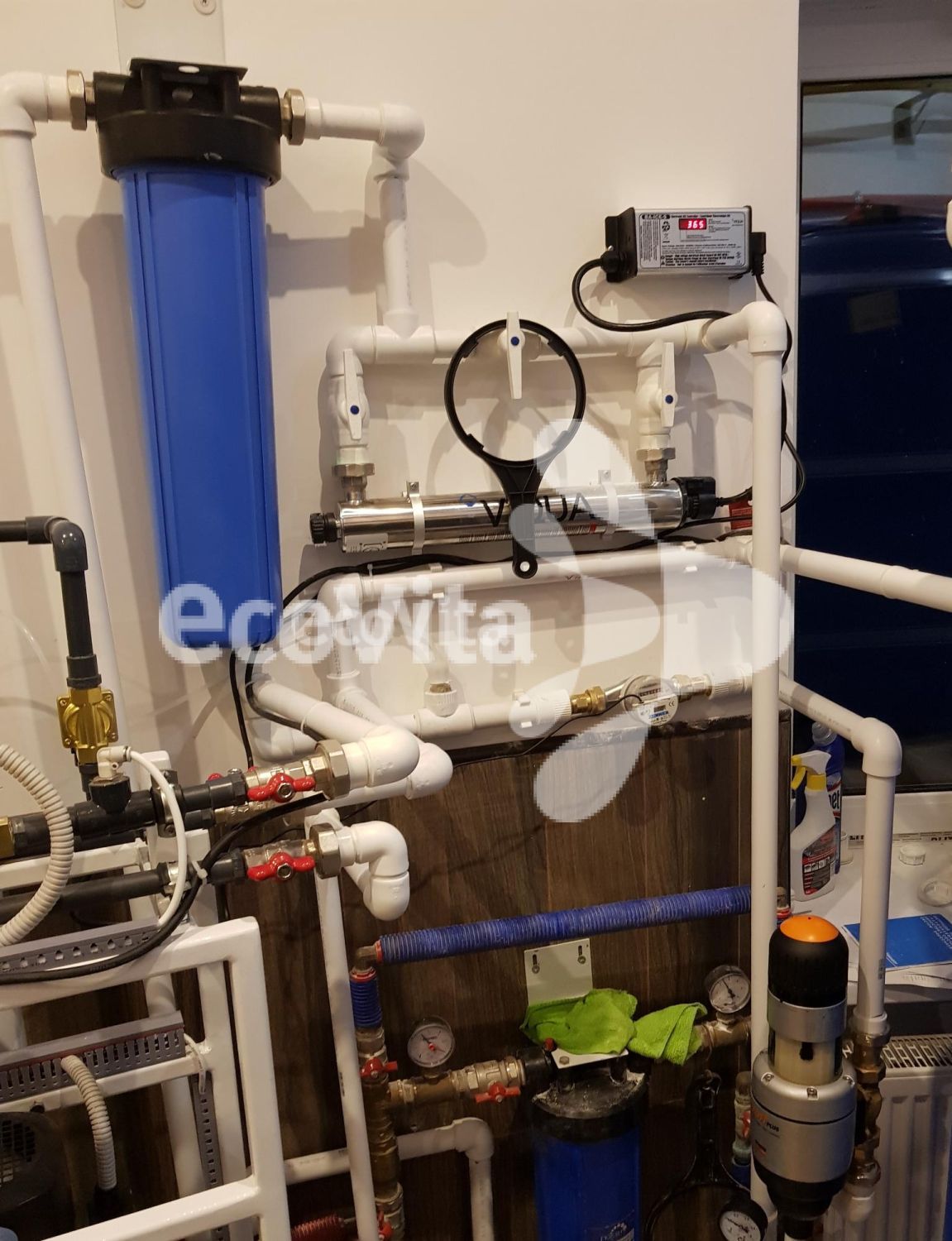 Система обратного осмоса в коттедже п. Ропша