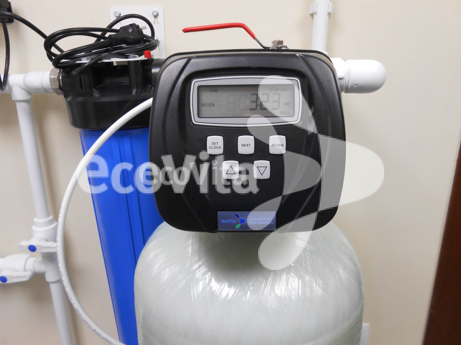  Система умягчения коттеджный поселок Петергоф-Сити